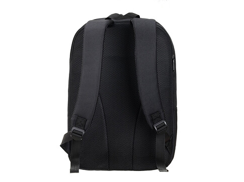 Рюкзак TORBER VECTOR с отделением для ноутбука 15,6'', черный, нейлон, 29 x 8 x 43 см, 10л