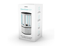 Портативная лампа бактерицидная ультрафиолетовая Rombica Sterilizer B1, белый/черный