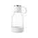 Бутылка для воды 2-в-1 Dog Bowl Bottle со съемной миской для питомцев, 1500 мл, белый с гравировкой