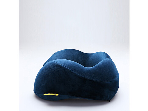 Подушка для путешествий со встроенным массажером Massage Tranquility Pillow, синий