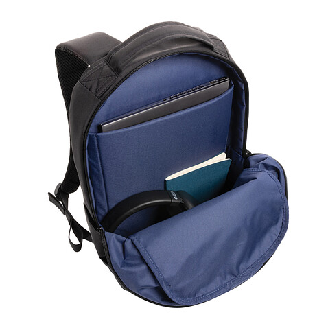 Рюкзак для ноутбука Swiss Peak Brooke из rPET AWARE™, 15,6’’, черный