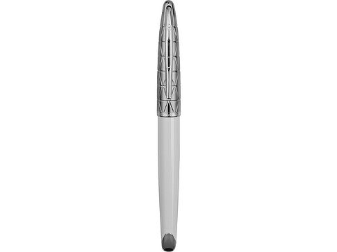 Ручка-роллер Waterman Carene, цвет: Contemporary white ST, стержень: Fblck