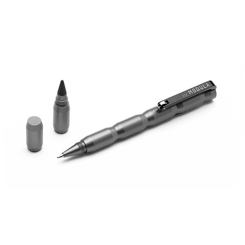 Шариковая ручка+карандаш Pininfarina Modula Gun Metal, серый