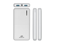 RIVACASE VA2532 (10000 мАч) QC/PD 20W внешний аккумулятор с дисплеем, белый 12/48