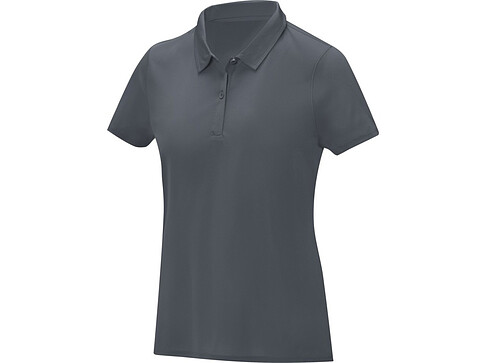 Женская стильная футболка поло с короткими рукавами Deimos, storm grey, XS