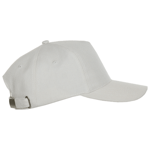 Бейсболка STAN 5 клиньев хлопок 330, 01, Молочный,  (11)  (56-58)