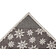 Плед Snowflake новогодний