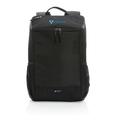 Рюкзак-холодильник Swiss Peak из RPET AWARE™ 1200D, черный