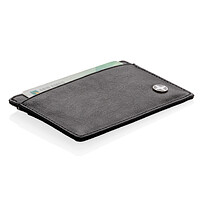 Бумажник Swiss Peak с защитой от сканирования RFID, черный