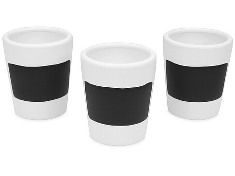 Набор горшочков для растений Chalk pots, 3шт