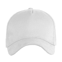 Бейсболка STAN 5 клиньев хлопок 260, 12, Белый,  (10/1)  (56-58/ONE SIZE)