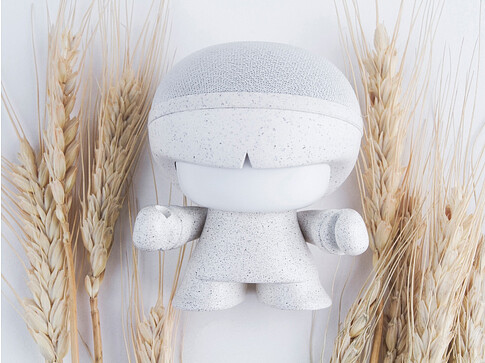 Портативная колонка mini Xboy Eco, пшенично-белый