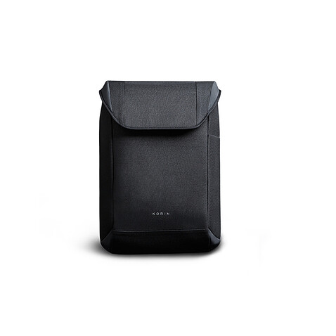 Рюкзак KORIN ClickPack X 45х32х15,5 см, с клапаном, черный, черный