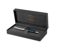 Шариковая ручка Parker Sonnet Premium Refresh BLUE CT, стержень: M, цвет чернил: black , в подарочной упаковке