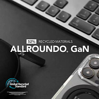 Зарядное устройство VONMAHLEN allroundo® GaN, 30 Вт, 120 см, черный