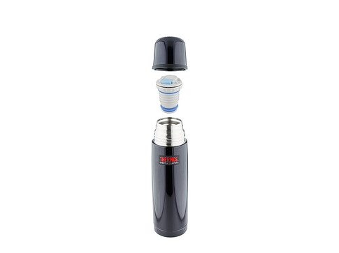 Термос из нерж. стали тм THERMOS FBB-750BC Midnight Blue 0.75L, голубой