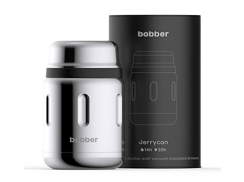 Термос для еды, вакуумный, бытовой, тм bobber. Объем 0.7 литра. Артикул Jerrycan-700 Glossy