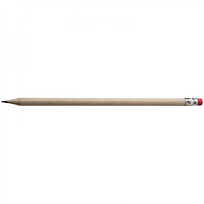 Карандаш с ластиком HICKORY, коричневый