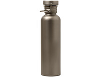 Бутылка для воды из титана Titan, 750ml, темно-серый