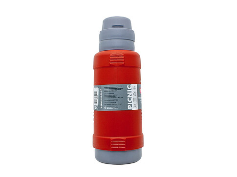 Термос со стеклянной колбой тм THERMOS PICNIC 40 Series Red 1,0L