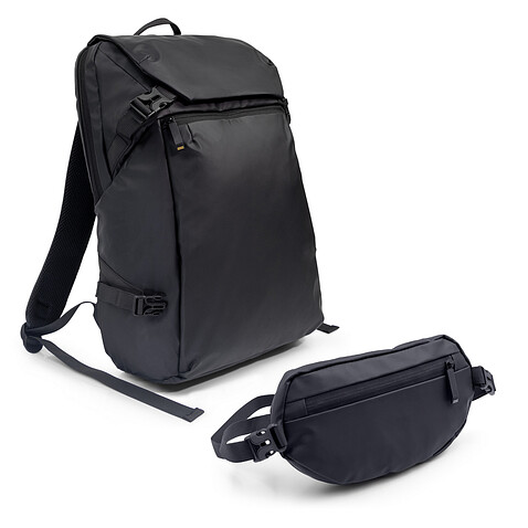 Air Gifts 2 в 1 рюкзак для ноутбука 15,6 , поясная сумка Chaundrise, черный