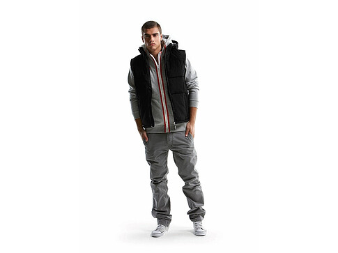 Жилет мужской, Slazenger, черный/золотисто-желтый