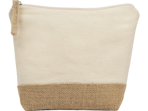 Косметичка Jute из хлопка и джута, натуральный