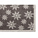 Плед Snowflake новогодний