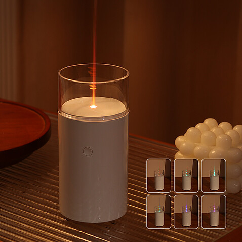 Увлажнитель-ароматизатор CANDLE ультразвуковой, белый