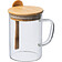 Стеклянная кружка JACKSON 420 мл, прозрачный