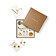 Набор настольных игр 3 в 1 VINGA Collection Box, коричневый