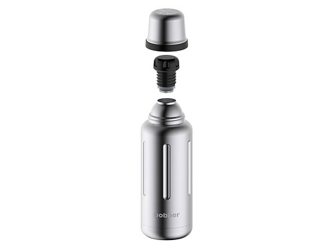 Термос для напитков, вакуумный, бытовой, тм bobber. Объем 1 литр. Артикул Flask-1000 Matte