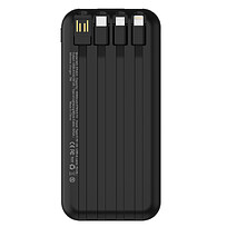 Внешний аккумулятор Authority с беспроводной зарядкой (5W), 10000 mAh, чёрный