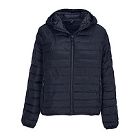 Куртка женская  STREAM HOODED  280 Т, темно-синий, S