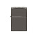 Зажигалка ZIPPO Classic с покрытием Black Ice, латунь/сталь, чёрная, глянцевая, 38x13x57 мм