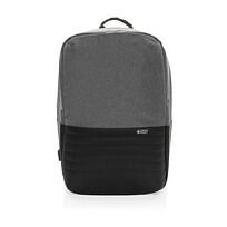 Антикражный рюкзак для ноутбука Swiss Peak с RFID-защитой из rPET AWARE™, 15,6’’, серый