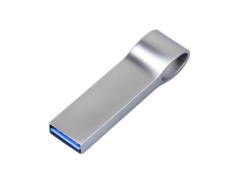 USB 2.0-флешка на 16 Гб с мини чипом, компактный дизайн, боковое отверстие для цепочки