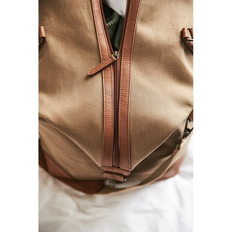 Спортивная и дорожная сумка VINGA Sloane из переработанного ПЭТ, коричневый