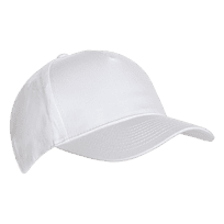 Бейсболка STAN 5 клиньев хлопок 150, 10L, Белый,  (10/1)  (56-58/ONE SIZE)