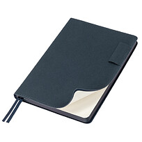 Eжедневник Flexy Tenero Savana A5, синий, недатированный, в гибкой обложке с петлей для ручки
