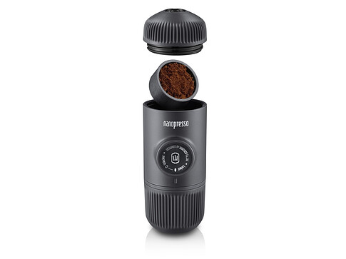 Ручная мини-кофемашина WACACO Nanopresso + кейс для хранения WCCNPHC