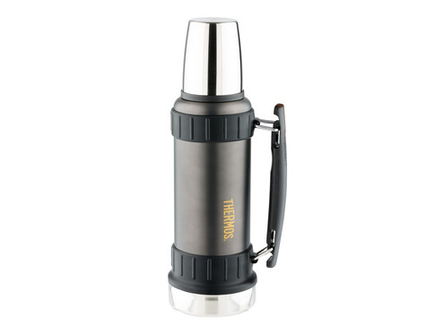 Термос из нерж. стали тм THERMOS 2520 Stainless Steel Vacuum Flask 1.2L, серый