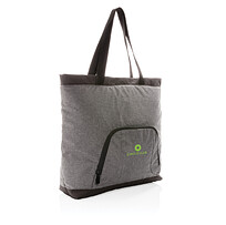 Сумка-холодильник Fargo Tote из RPET, серый