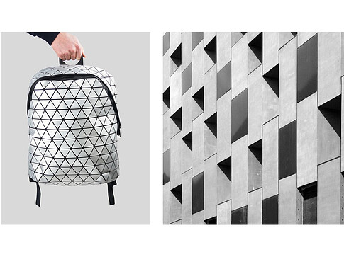 Rombica Mybag Prisma Silver, серебристый