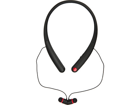 Беспроводные наушники с микрофоном Soundway, черный/красный