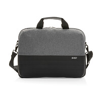 Сумка для ноутбука Swiss Peak с RFID-защитой из rPET AWARE™, 15,6’’, серый