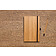 Блокнот с вечным карандашом Bamboo FSC®, коричневый