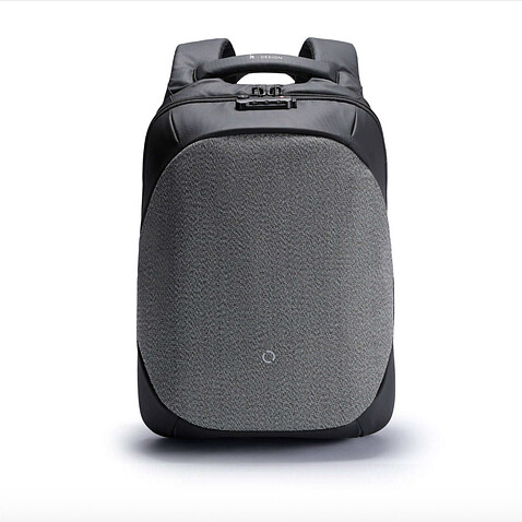 Рюкзак KORIN ClickPack Pro 46х34х16 см, комбинированный черный/серый, черный
