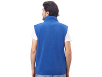 Жилет флисовый Trondheim унисекс, синий классический, S