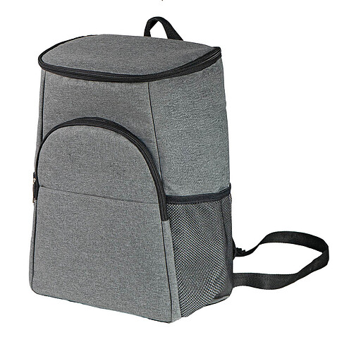 Терморюкзак  PUT , 39 x 27 x 18 см, полиэстер 300D, PEVA, серый меланж, серый меланж